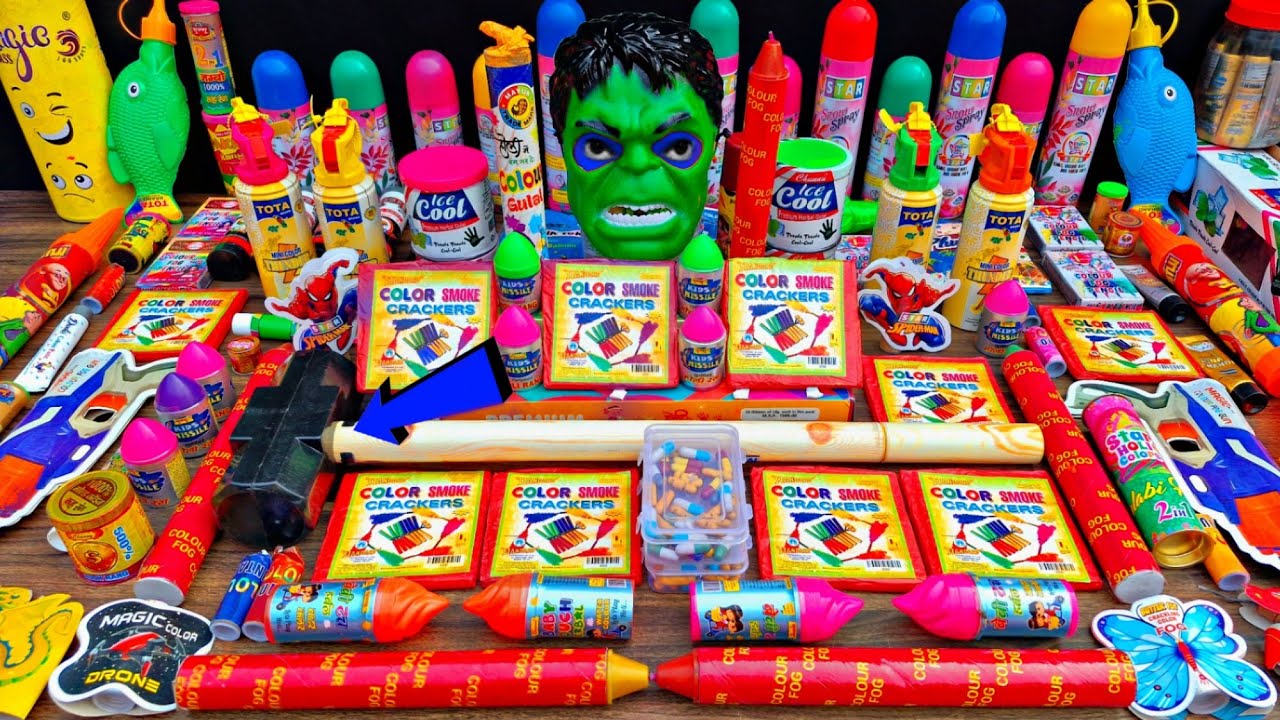 Unique Types Holi Colour & Spray Ki Testing 2025 😱 || Holi Color and Gulal Ki Testing 2025