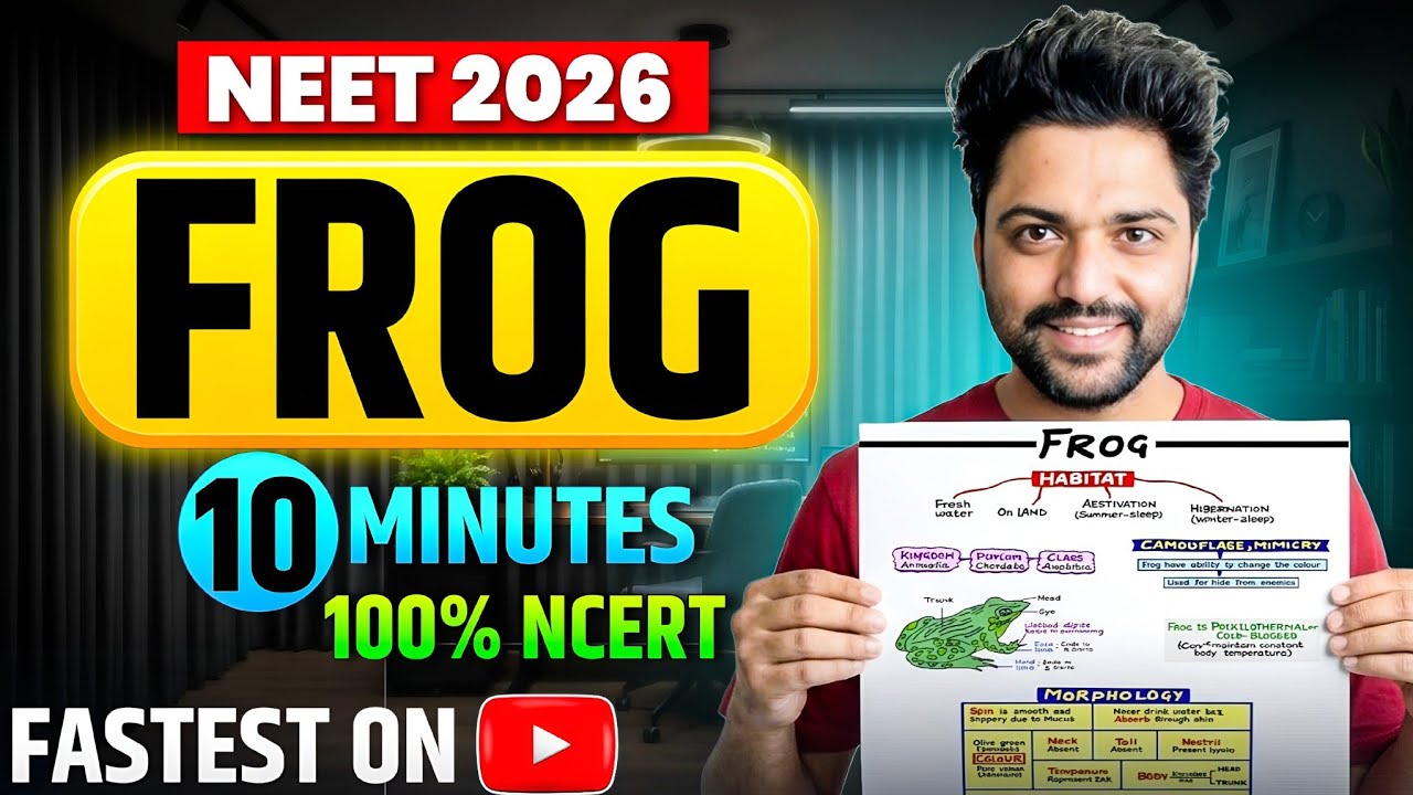 FROG: Sabse Dhaansu Revision🔥| Neet 2026