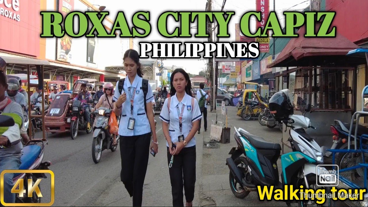 My First Time Walk in Capiz|Walking at Roxas City Capiz Philippines [4K]