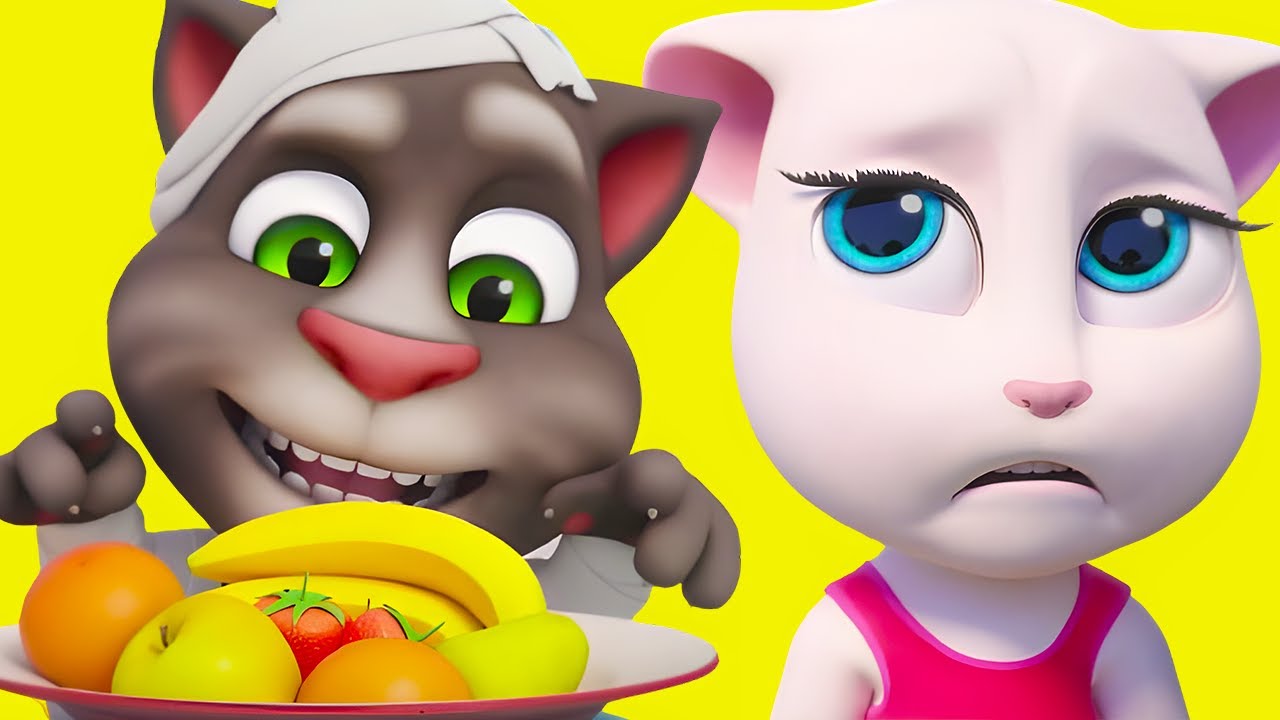 TOM'S FAKE INJURY! 😔 🤕 | TALKING TOM SHORTS | WildBrain Kids