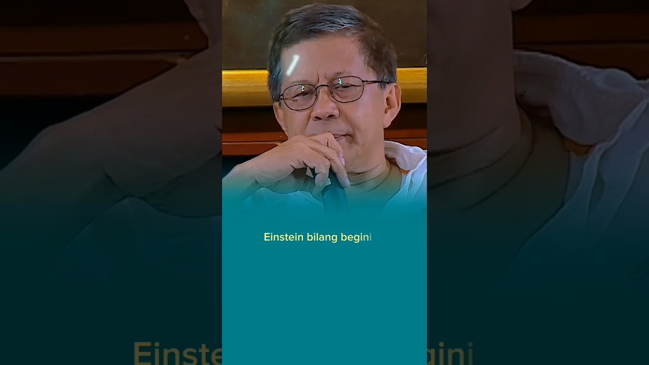 Rocky Gerung :einsteint bilang begini,tuhan tidak sedang bermain dadu saat menciptaakan bumi #shorts