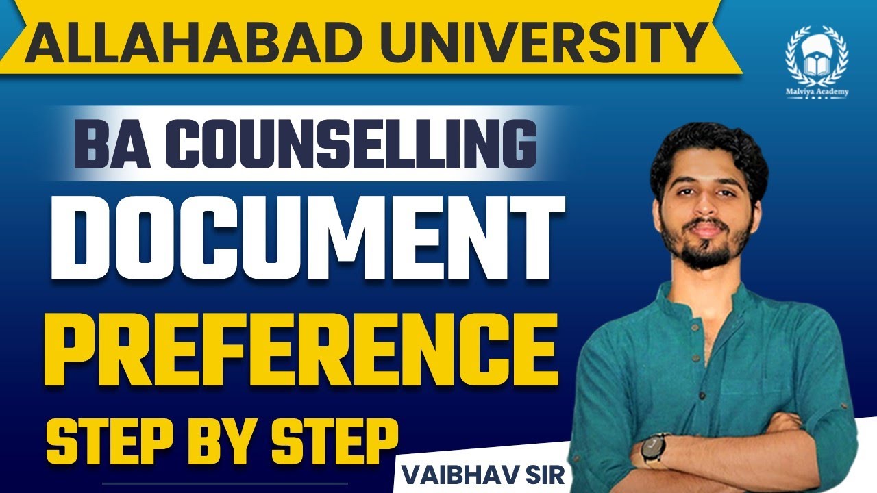 AU BA counselling & admission process step by step|Document कैसे अपलोड करे ?AU BA Subject Preference