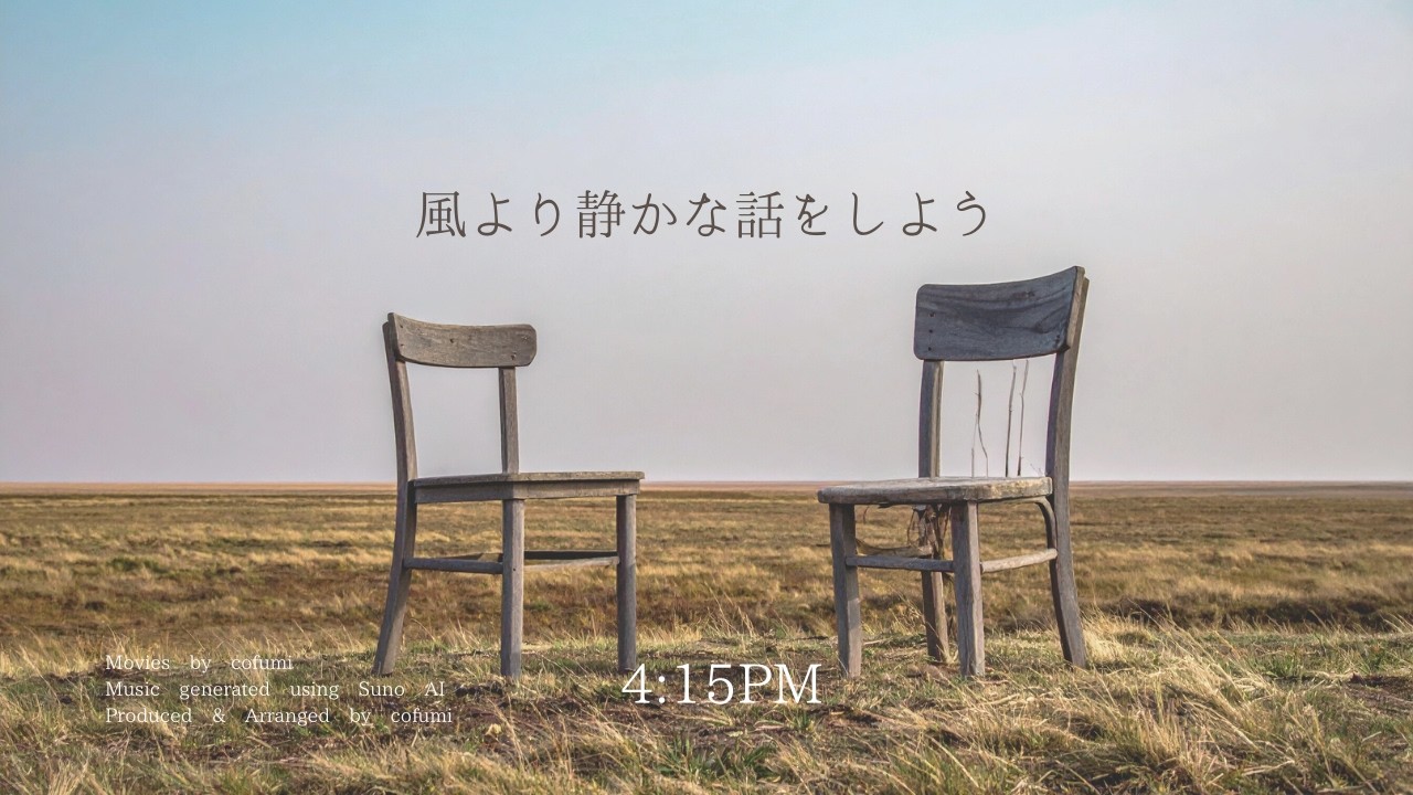 4:15PM 『風より静かな話をしよう』Ambient