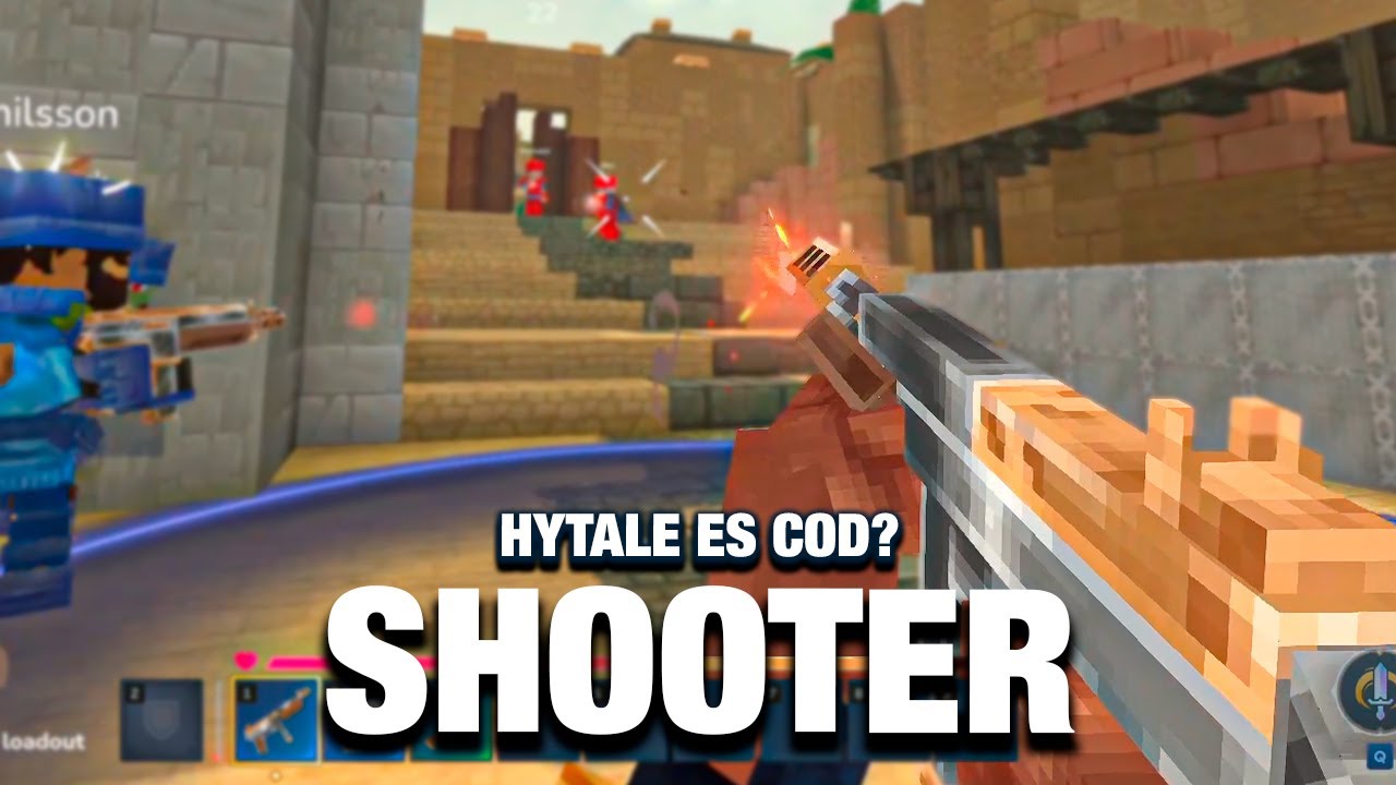 😱 Encontré un servidor de Hytale estilo Call of Duty!