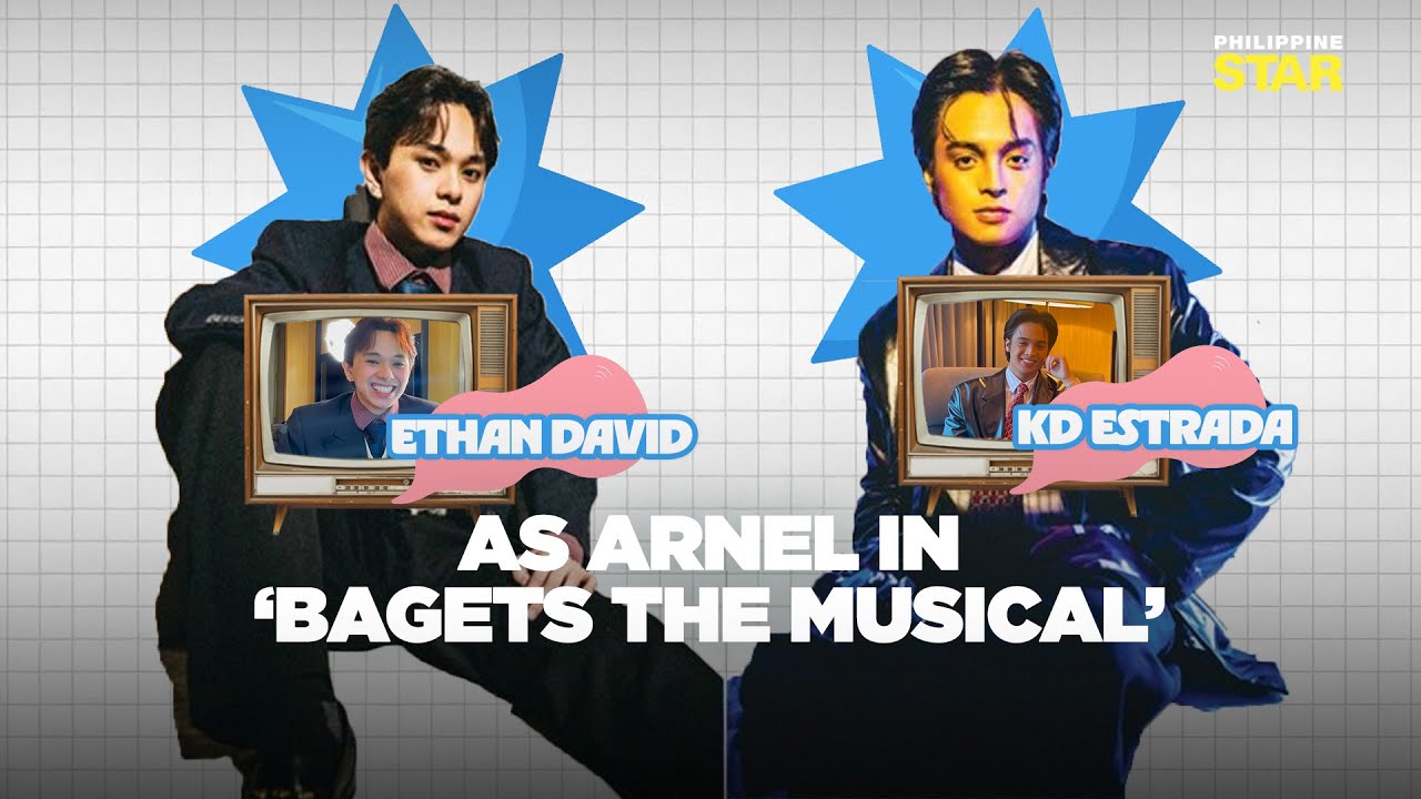 GAT’s Ethan David, Kapamilya actor KD Estrada share excitement on ‘Bagets: The Musical’