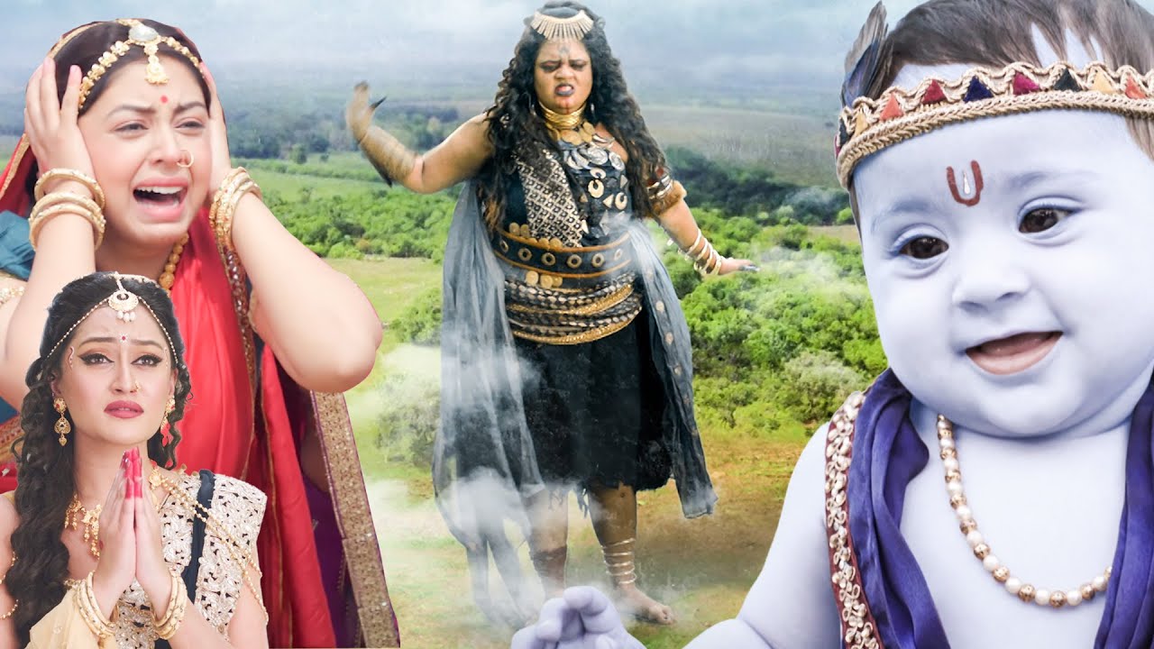 पूतना का वध किये नटखट नंदलाला ने , देखिये ये पॉपुलर एपिसोड | Yashomati Maiya Ke Nandalala Ep20