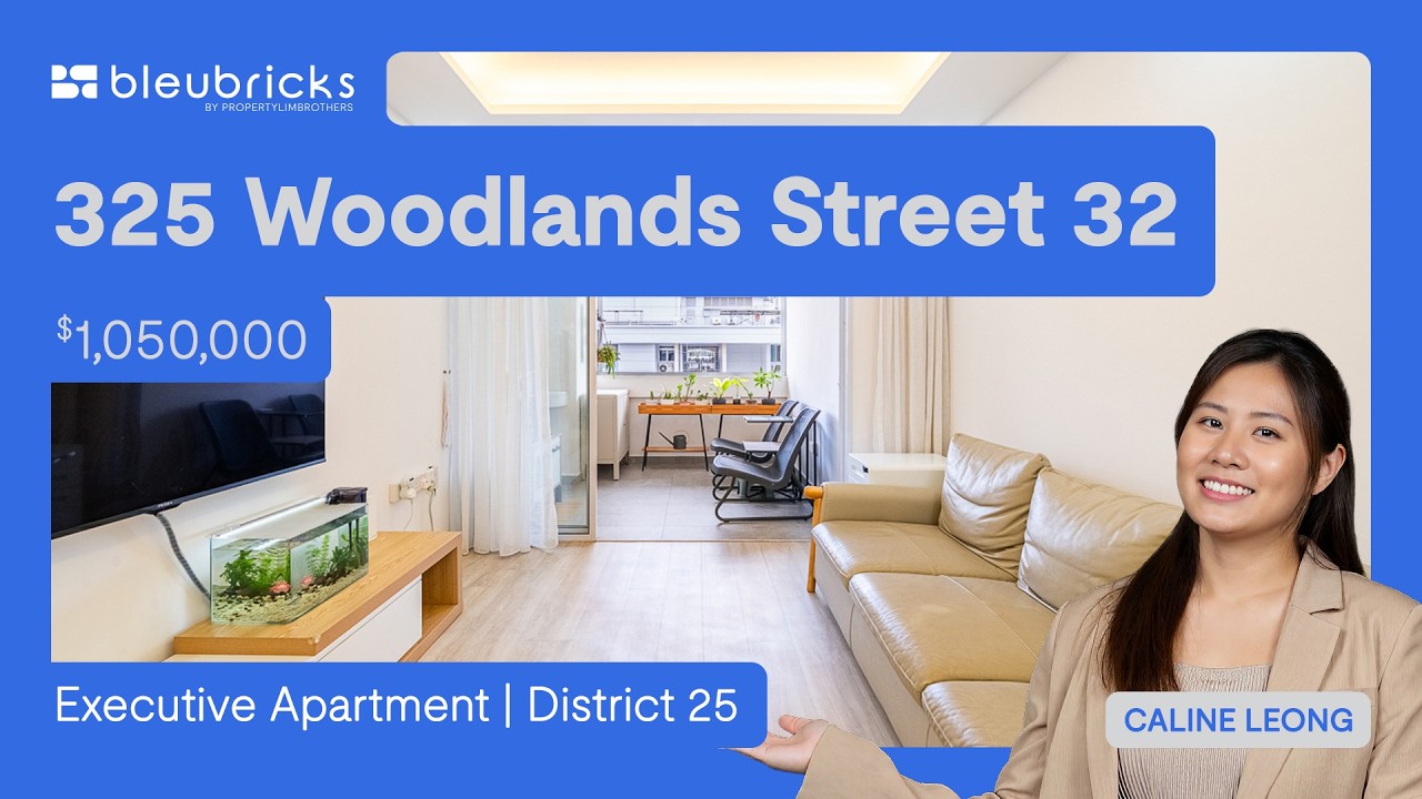 Жилой комплекс HDB в Сингапуре | 325 Woodlands Street 32 ​​| Элитные апартаменты | 1 050 000 долл...
