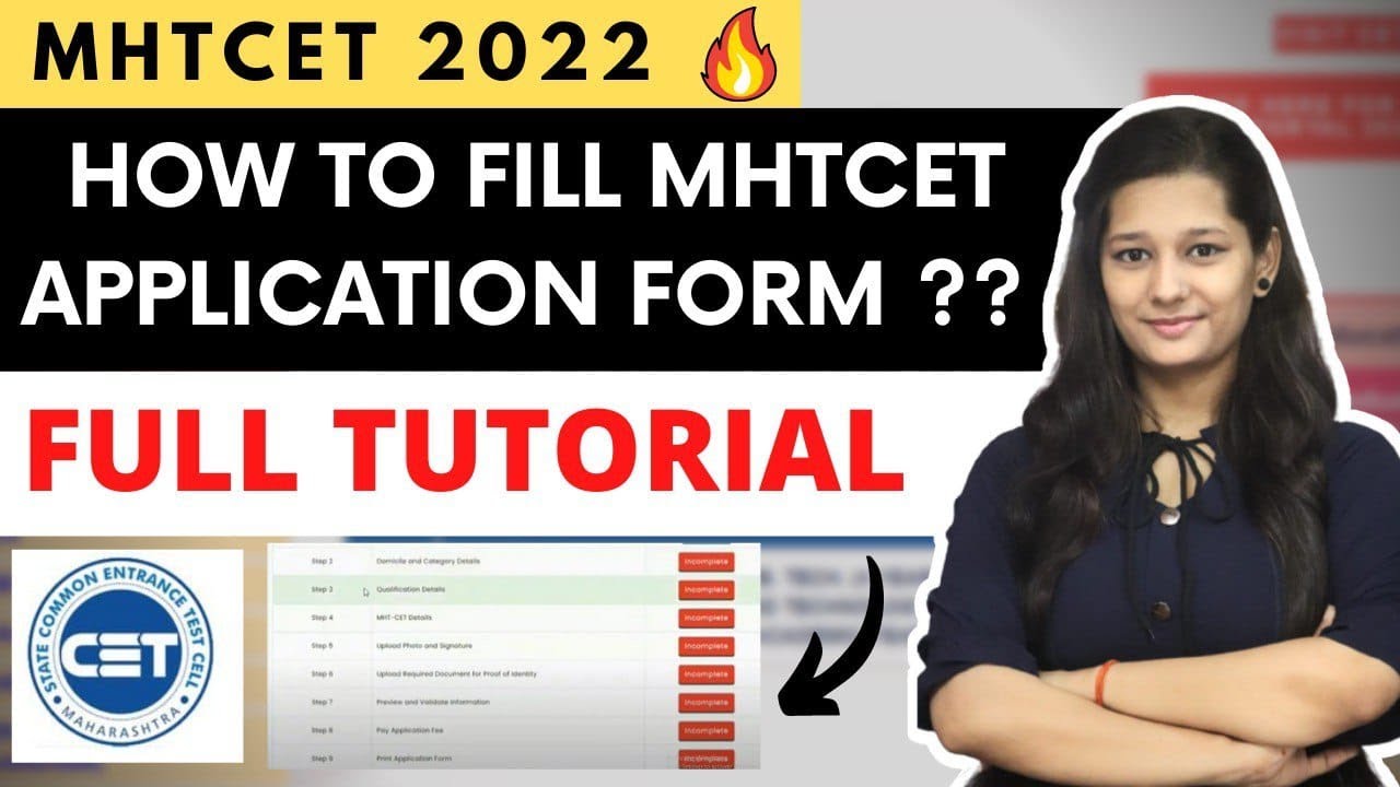 How to fill Mht Cet registration form 2022💥|Mht Cet 2022 Application form Filling|By Khushi Tripathi