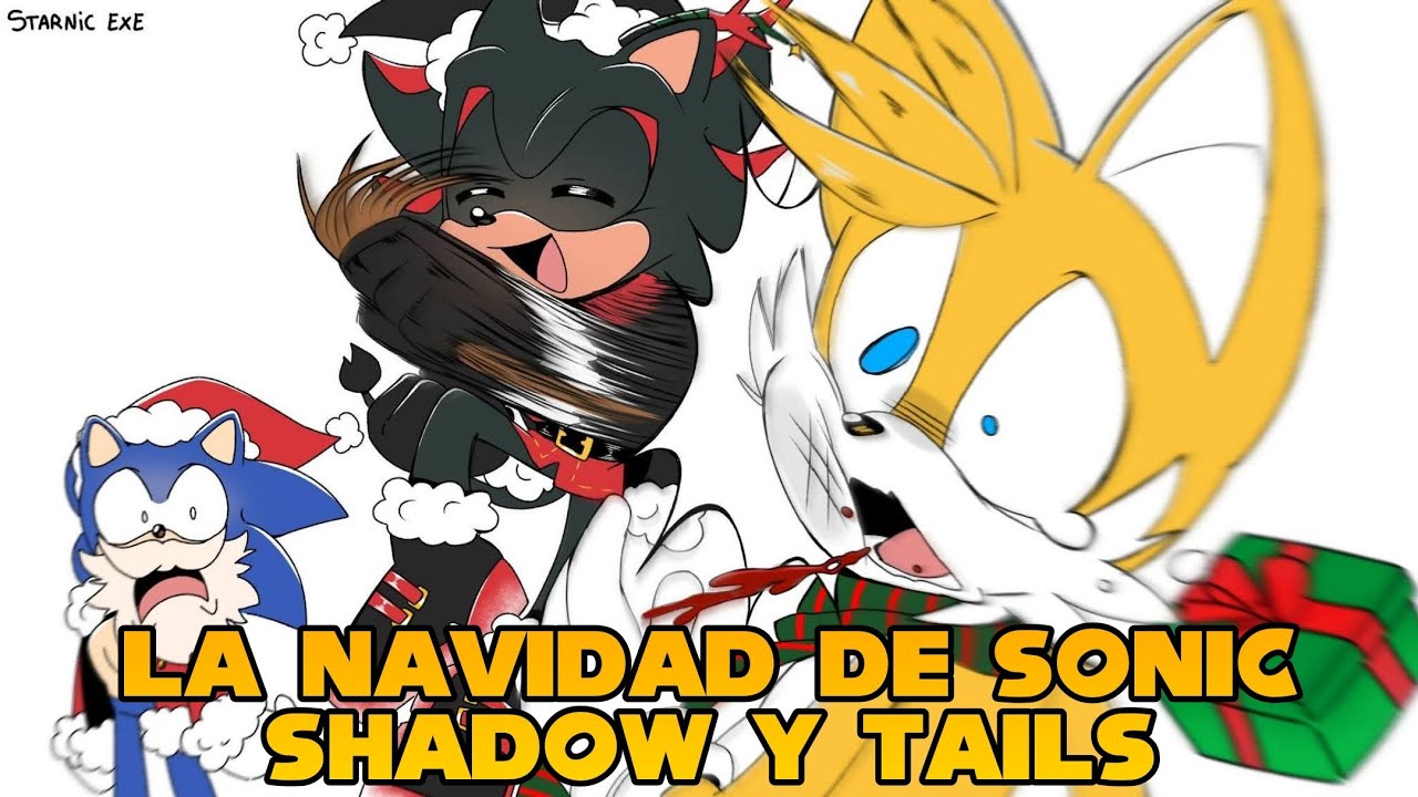 ¿¡La navidad de Sonic, Shadow & Tails!? Cómic en Español Latino