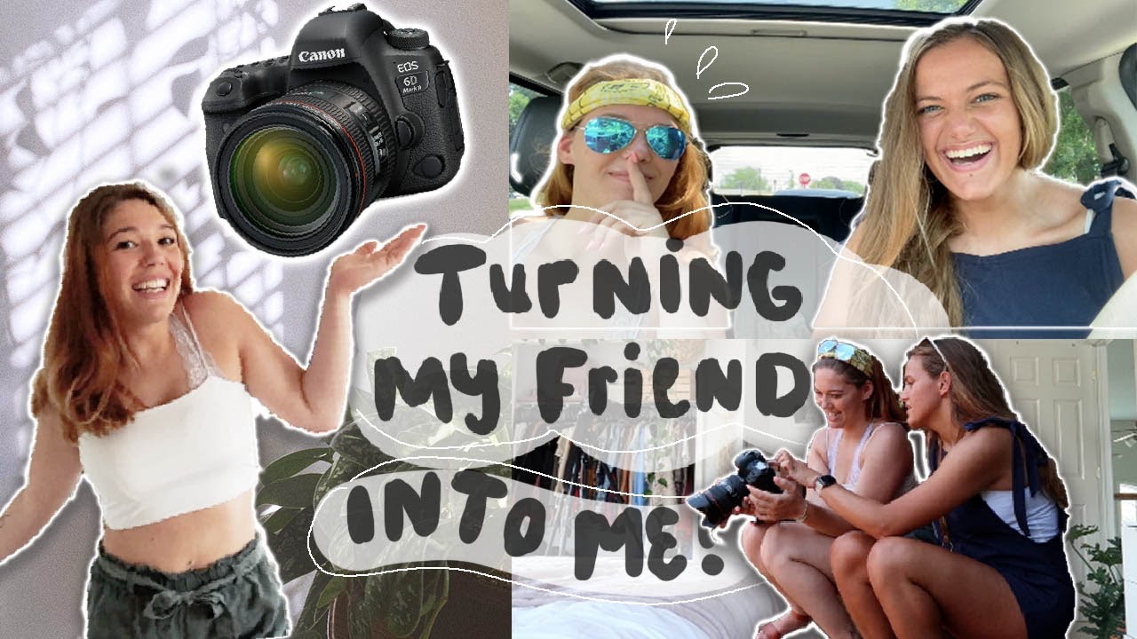 TURNING MY FRIEND INTO A PHOTOGRAPHER!!