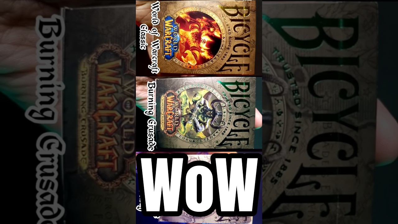 ​Watching 3 WoW Decks at the SAME TIME is Satisfying (Classic vs BC vs WotLK)