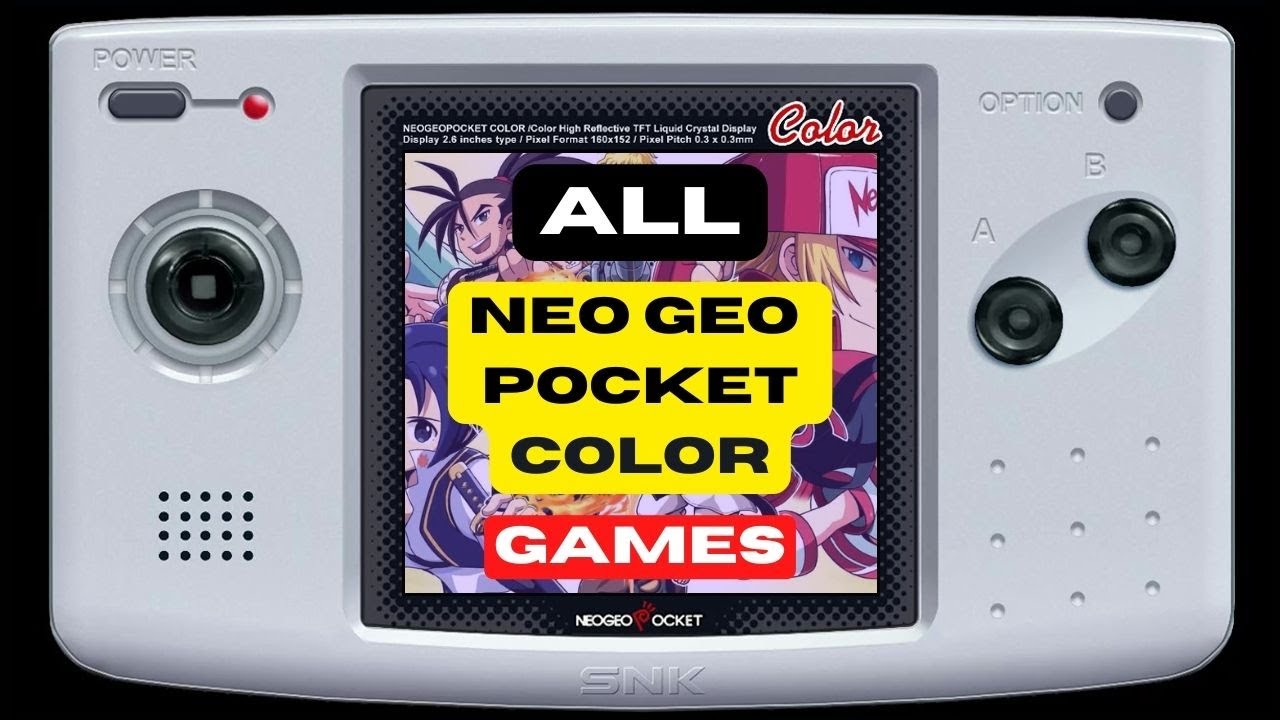 Neo-Geo Pocket Color - All Games (Full Collection)