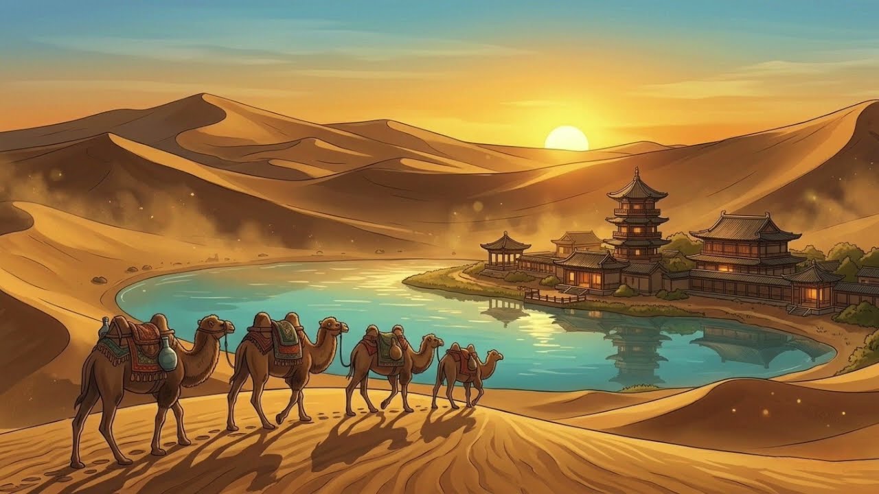 Echoes Of Dunhuang 敦煌乡音🏜️| Relaxing Chinese Chill Instrumental (1 hour mix)