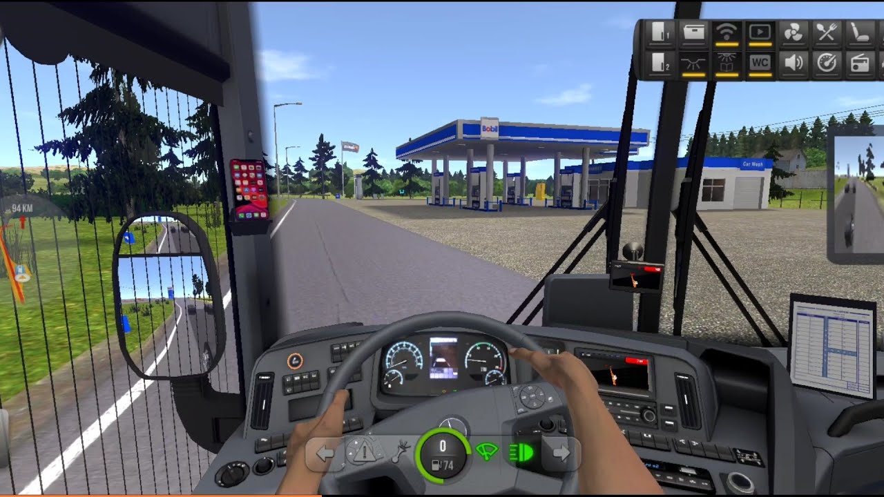 BUS SIMULATOR ULTIMATE /⛽️🚍🚥Mercedes BENZ TOURRIDER BUSINESS  /ZUUKS MOBILE GAMEPLAY DRIVE BUS 4K HT