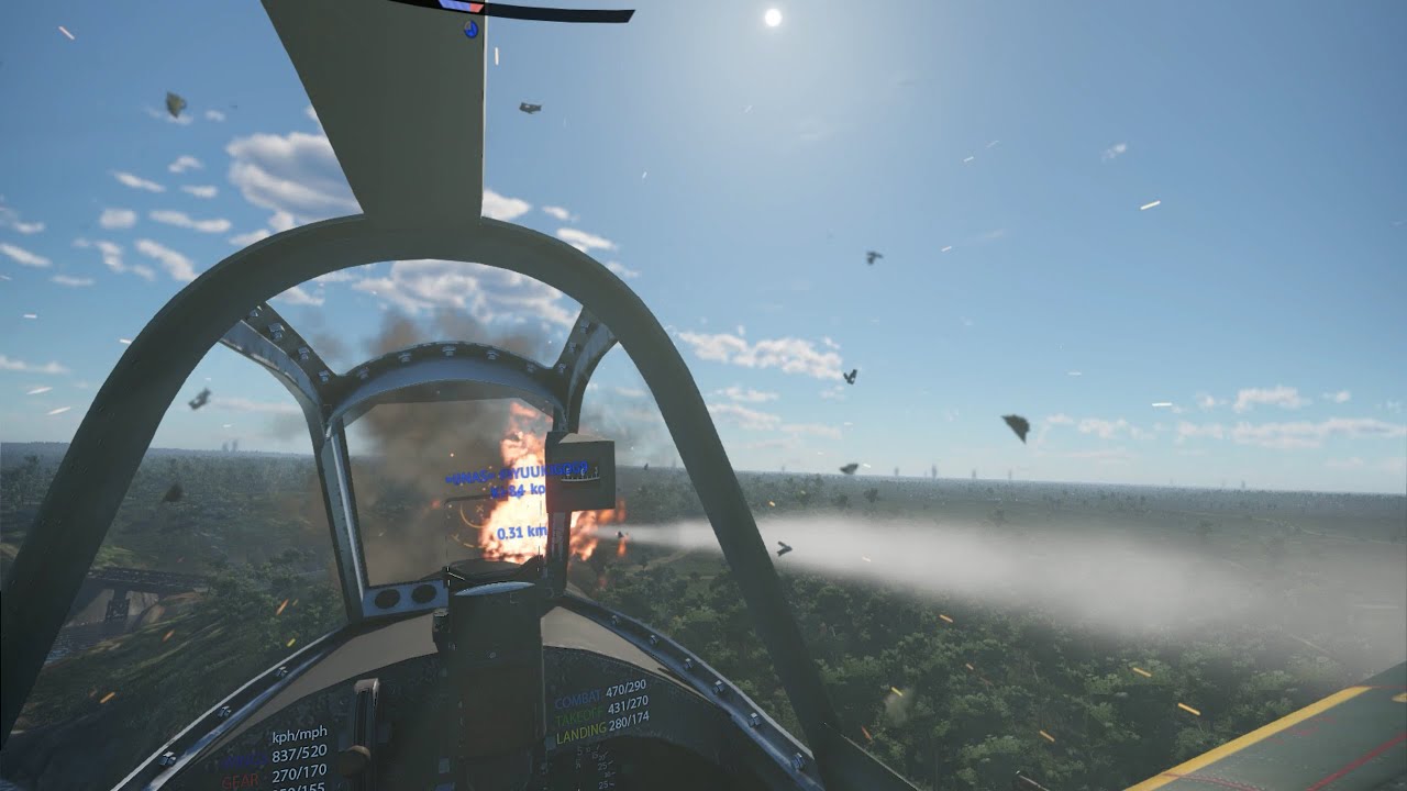 War Thunder [SIM|VR] - Double Strike on P-40E & Spitfire (Ki-84 hei)