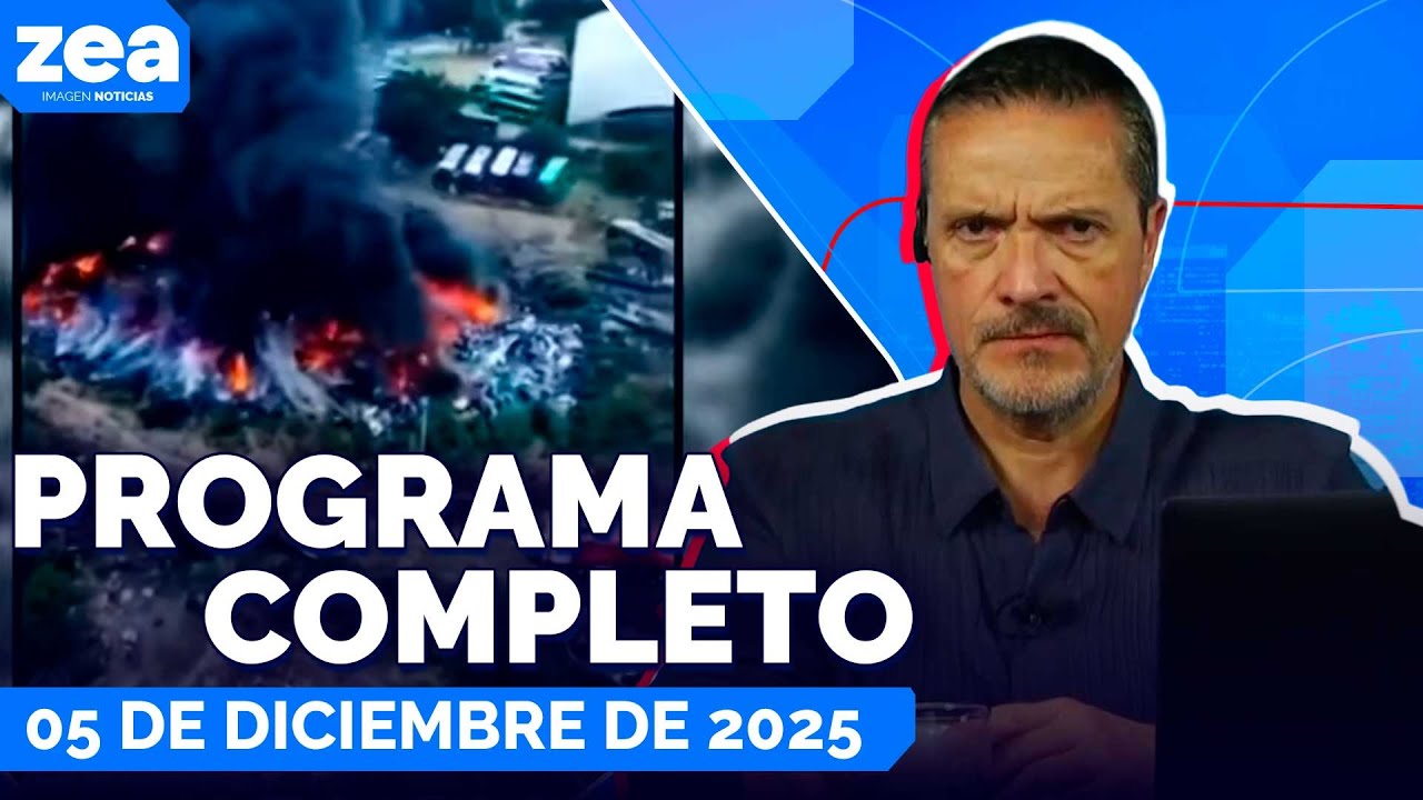 Noticias con Francisco Zea | Programa completo 05 de diciembre de 2025