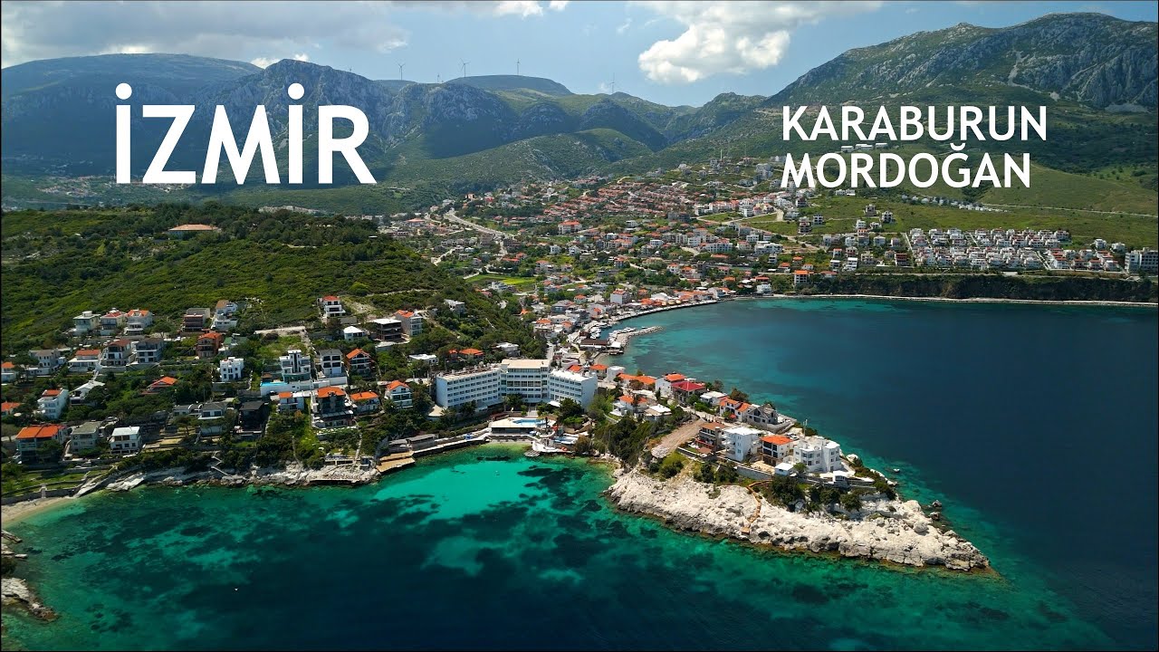 İzmir | Karaburun | Drone ile Manzaralar | DJI MINI 4 PRO ile Kaydedilmiştir