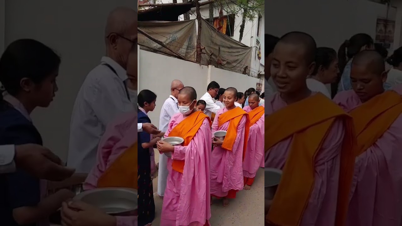 মহাপ্রব্রজ্যা গ্রহণ করা মেশিলাদের কাঁচা পিন্ডুদান দেওয়া হয়েছে স্থান বান্দরবান।