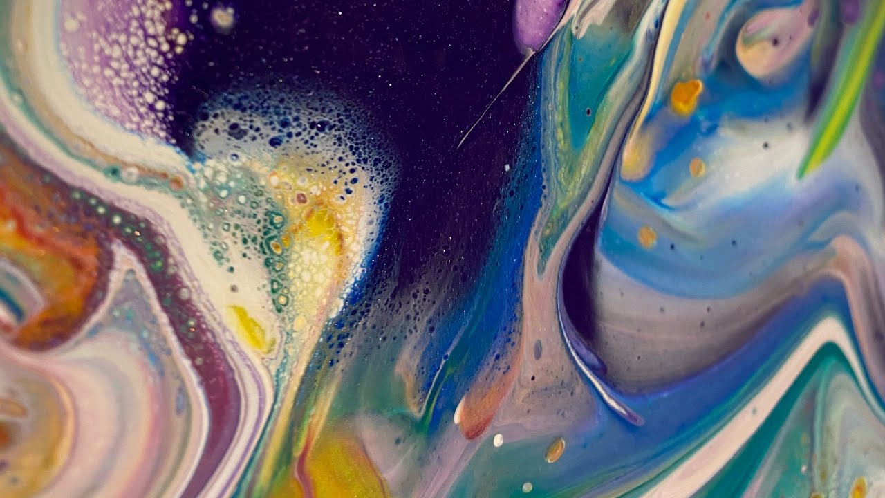 #25 LETS TWIST A RAINBOW 🌈#acrylicpouring #fluidart #dutchpour #abstractart #acrylicpainting