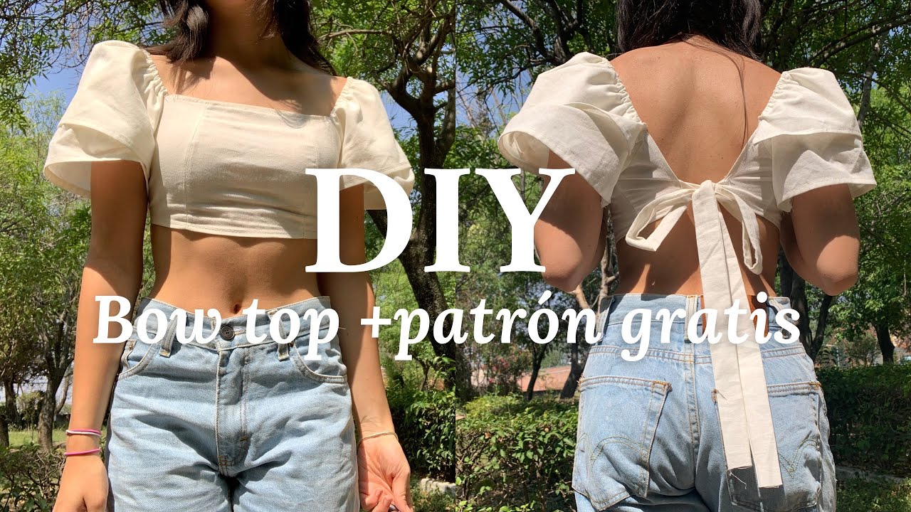DIY Blusa Bow - Tutorial + Patrón gratis