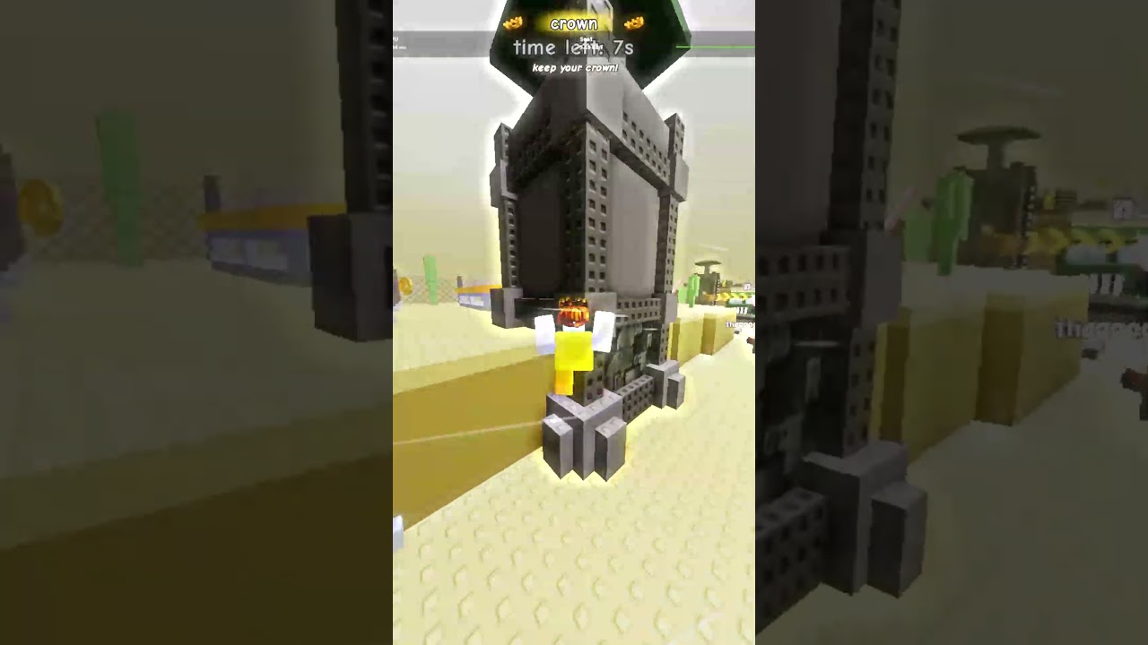 20 second domination in inf crown! #untitledtaggame #roblox #flashwarning