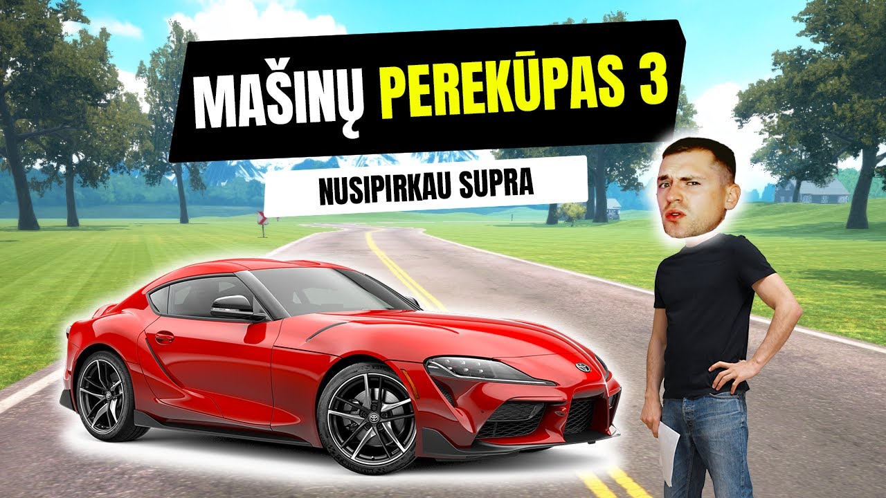 MA&Scaron;INŲ PEREKŪPAS 3