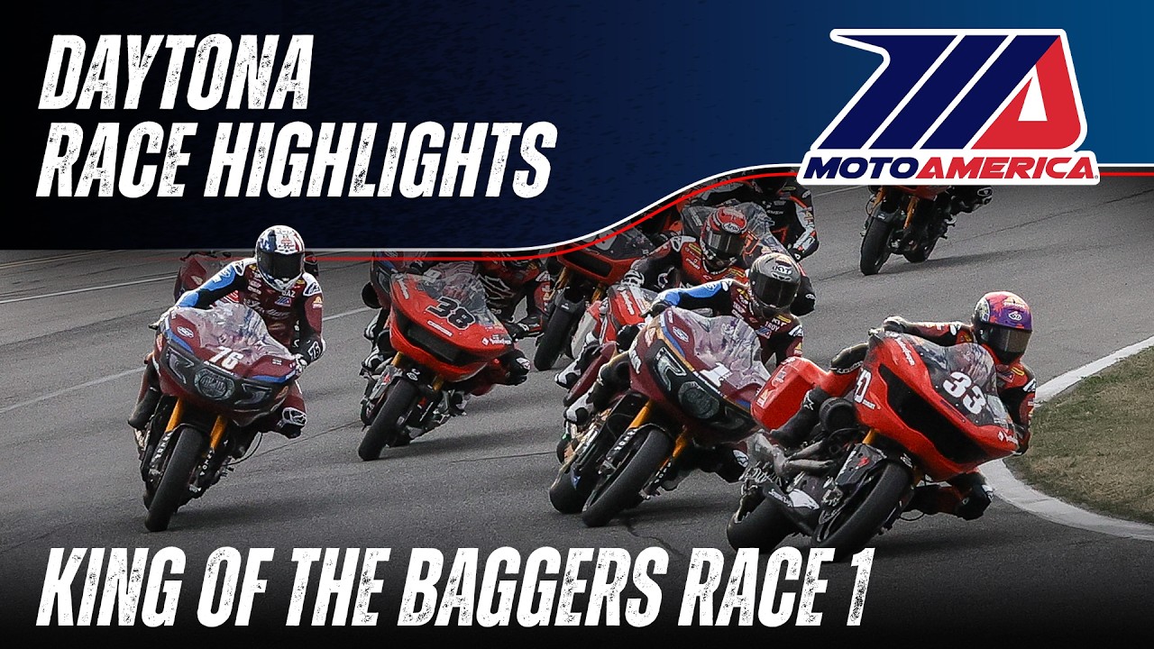 Mission King of the Baggers Race 1 at Daytona 2026 - HIGHLIGHTS | MotoAmerica