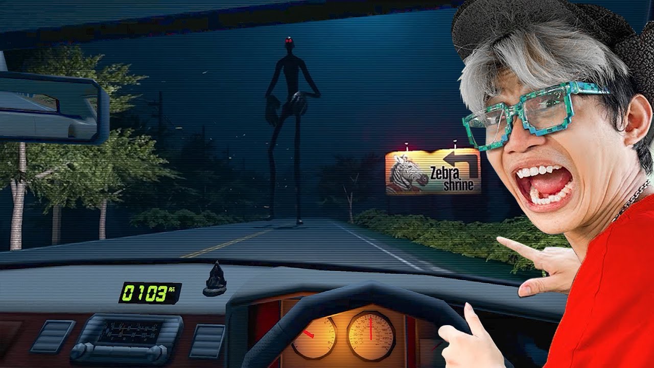 SERAM! TERSESAT DI ALAS PURWO, DIKEJAR ANOMALI SIREN HEAD THAILAND Night Drive คืนหลอน ซ่อนทาง