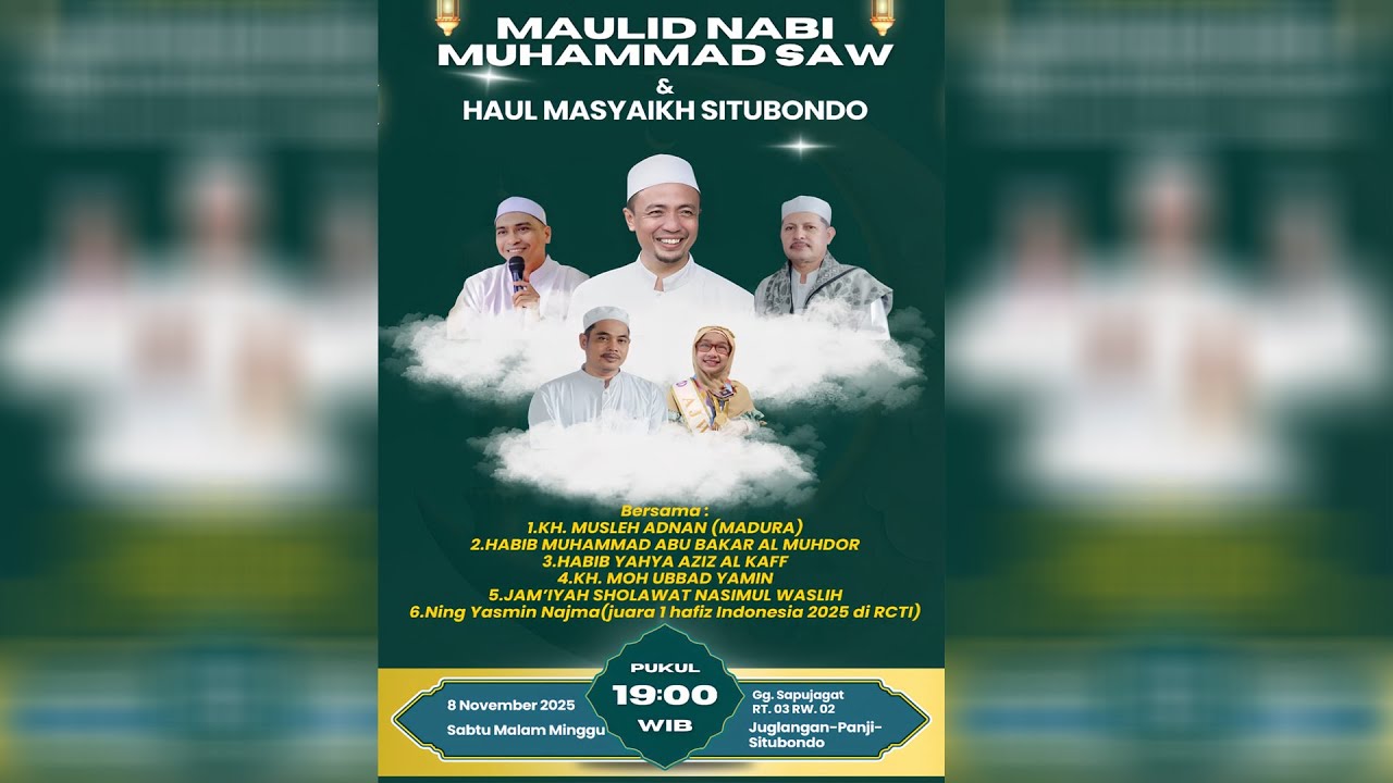 🔴 LIVE | HAUL Bpk. M.SAHRAWI & 1000 Hari Wafatnya Ibu SASWATI | 8 NOV 2025
