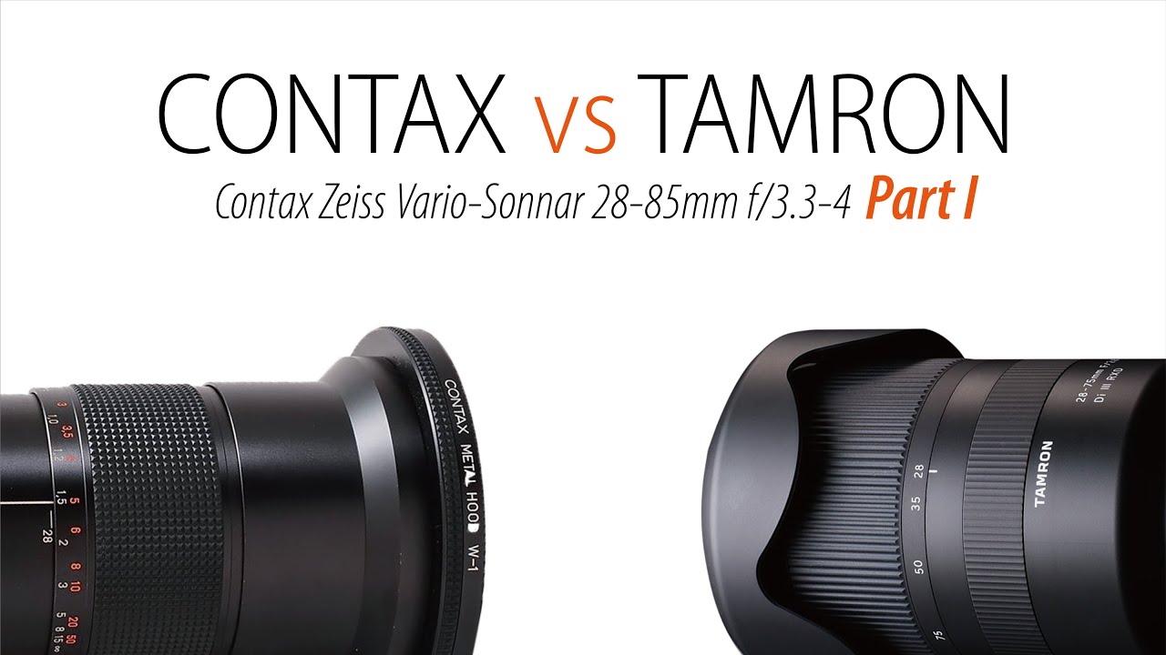 Is 30 Years Old Lens Better Than Modern Glass?  Part: 1 | CONTAX ZEISS 28-85 vs TAMRON 28-75 | SUB.