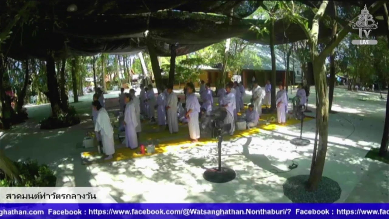 Live สด ปฏิบัติธรรม ฟังธรรม ทุกวันเสาร์