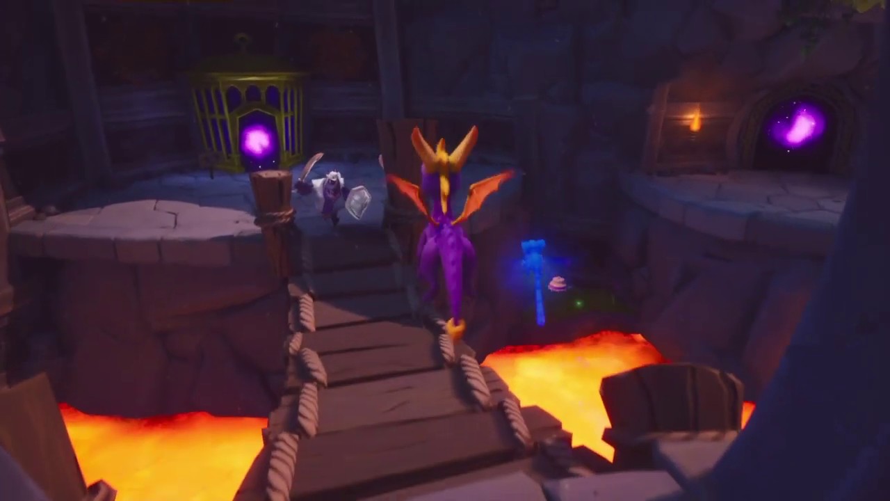 Spyro 3 Reignited Trilogy - How To Get Sgt Byrd in Molten Crater