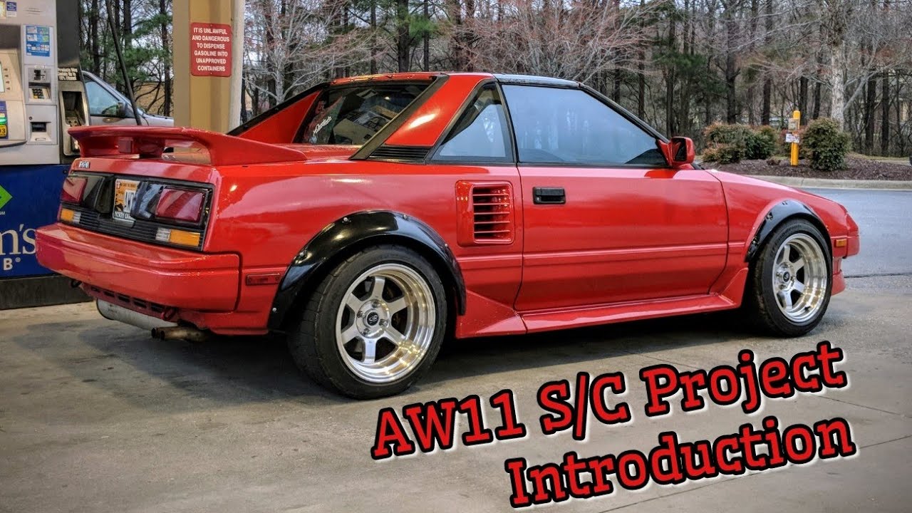 AW11 S/C MR2 Project Car Introduction