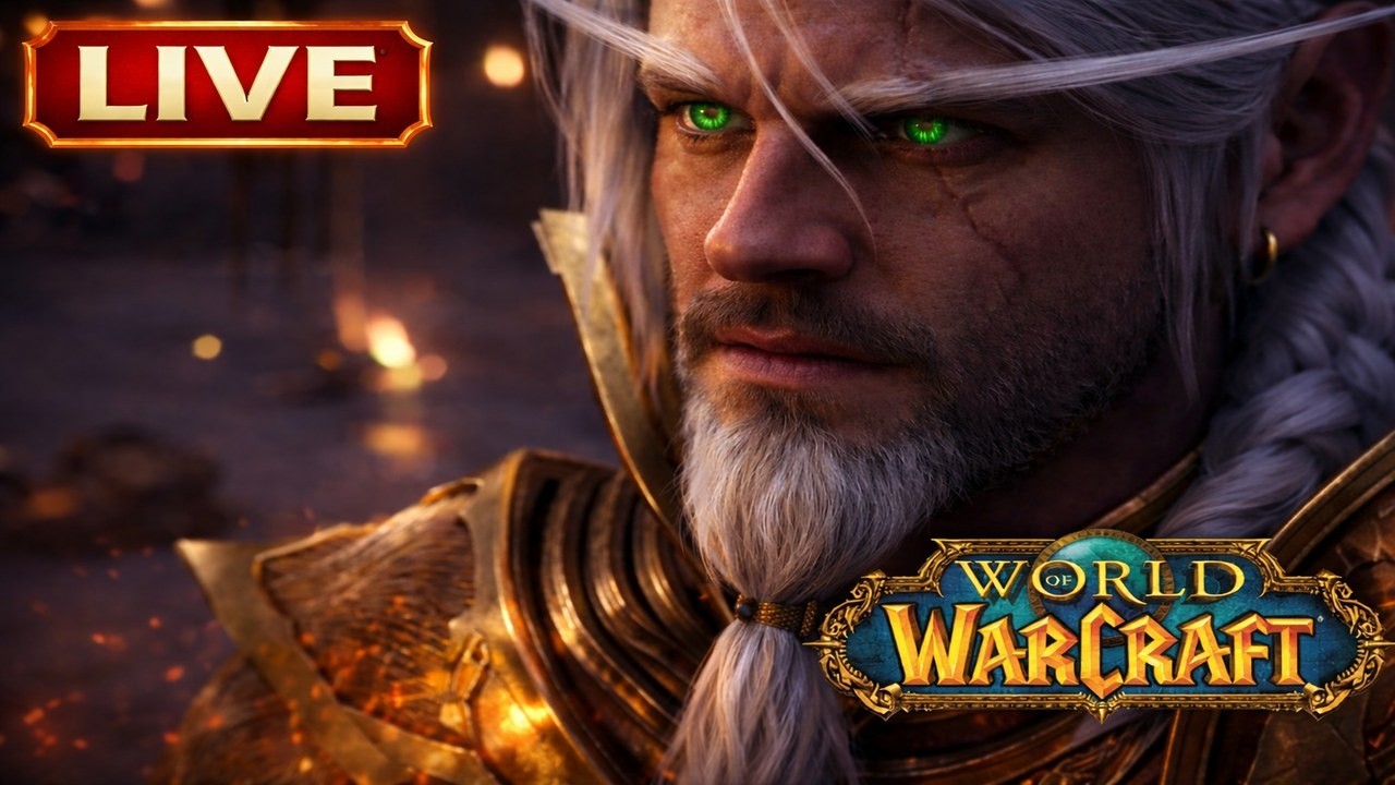 🔴LIVE 029| WOW TBC CLASSIC BORA TURBINAR ESSE PALADINO RUMO AO NV 70!