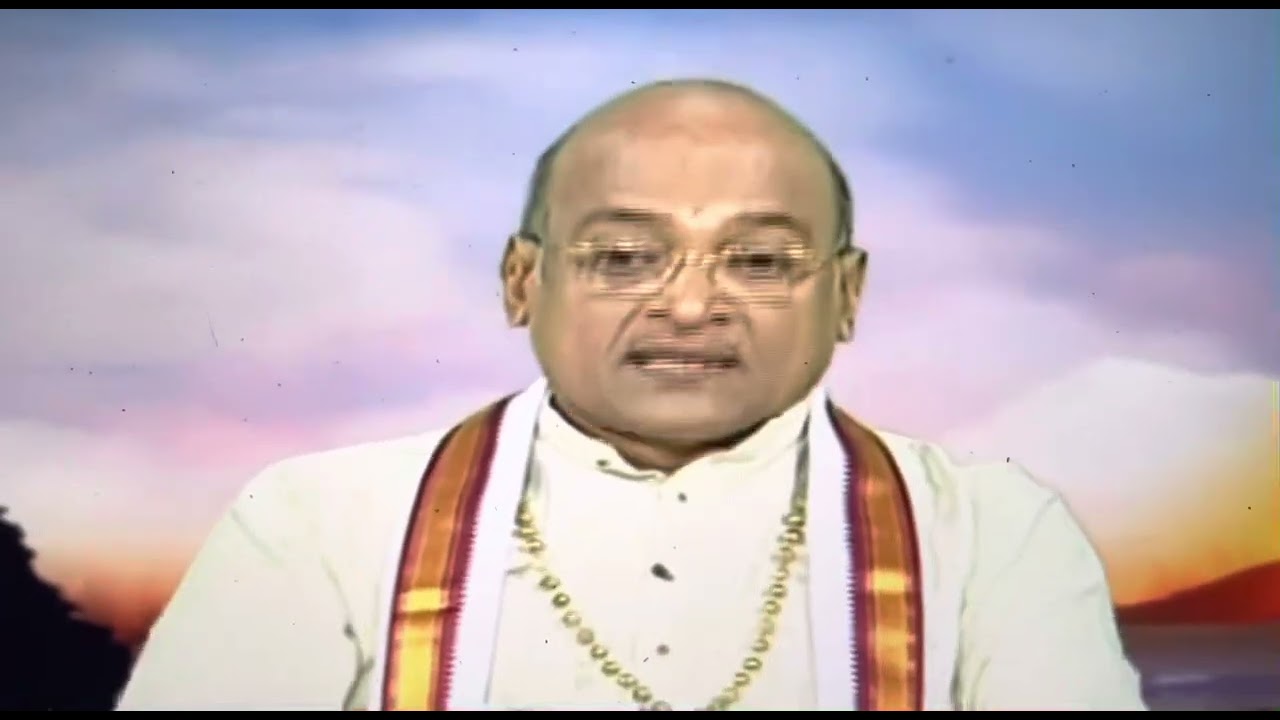 Garikapati gari: follow Dwaitham (bhakti margam), but ultimate goal should be Adwaitham;