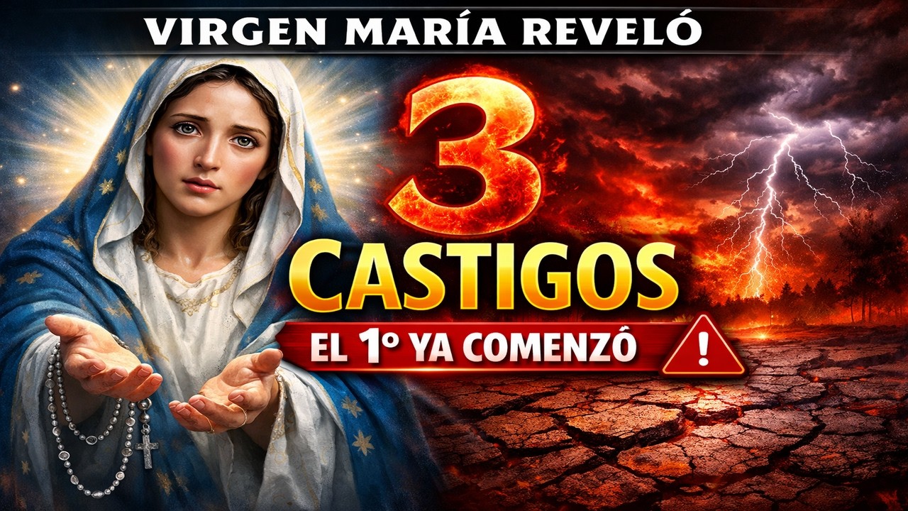 🚨 La Virgen REVELÓ los 3 CASTIGOS que Vienen - El Primero YA COMENZÓ en 2026 😱