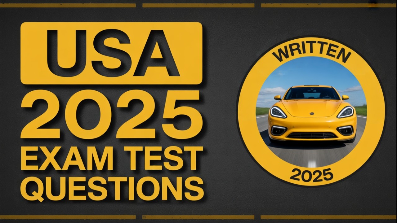 Driving Test 2025: Full Practice Test with Answers