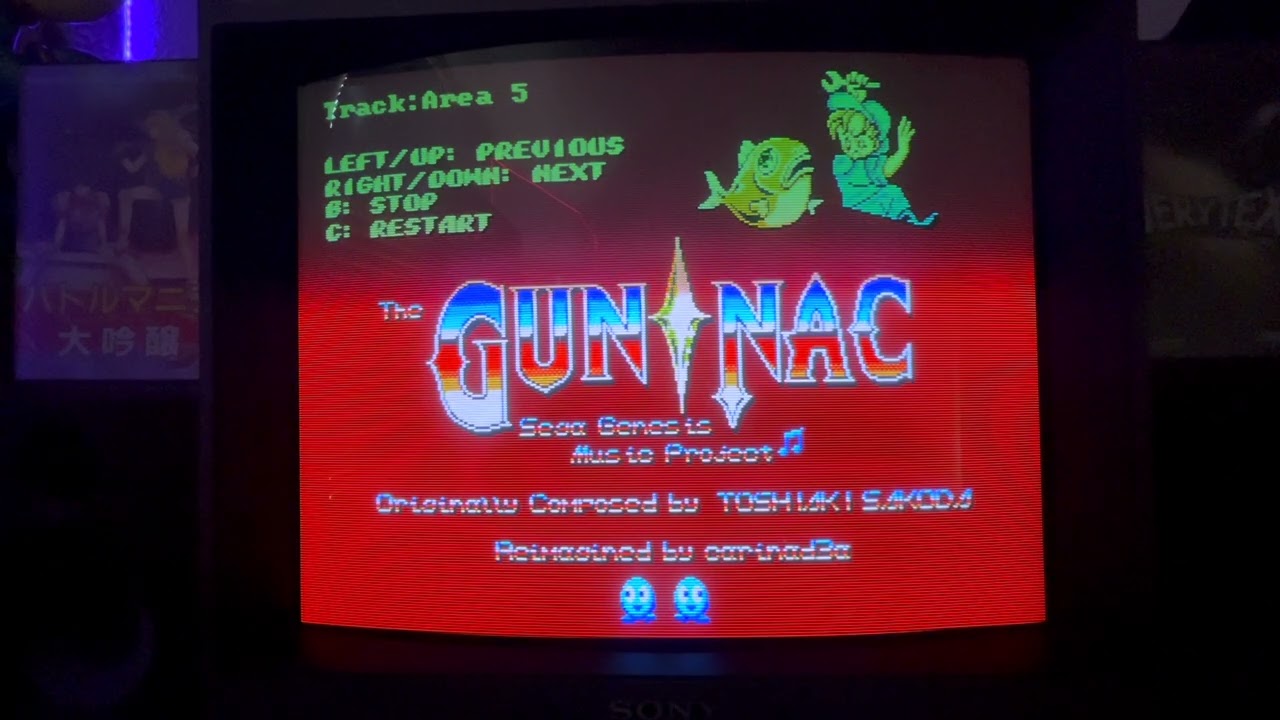 Gun Nac Sega Genesis Music Project [WIP]