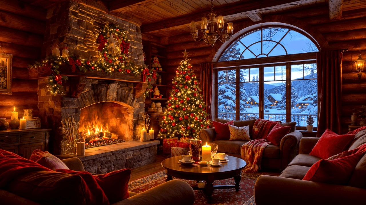 Study Better with Fireplace Jazz | Calm Smooth Instrumental Ambience for Focus