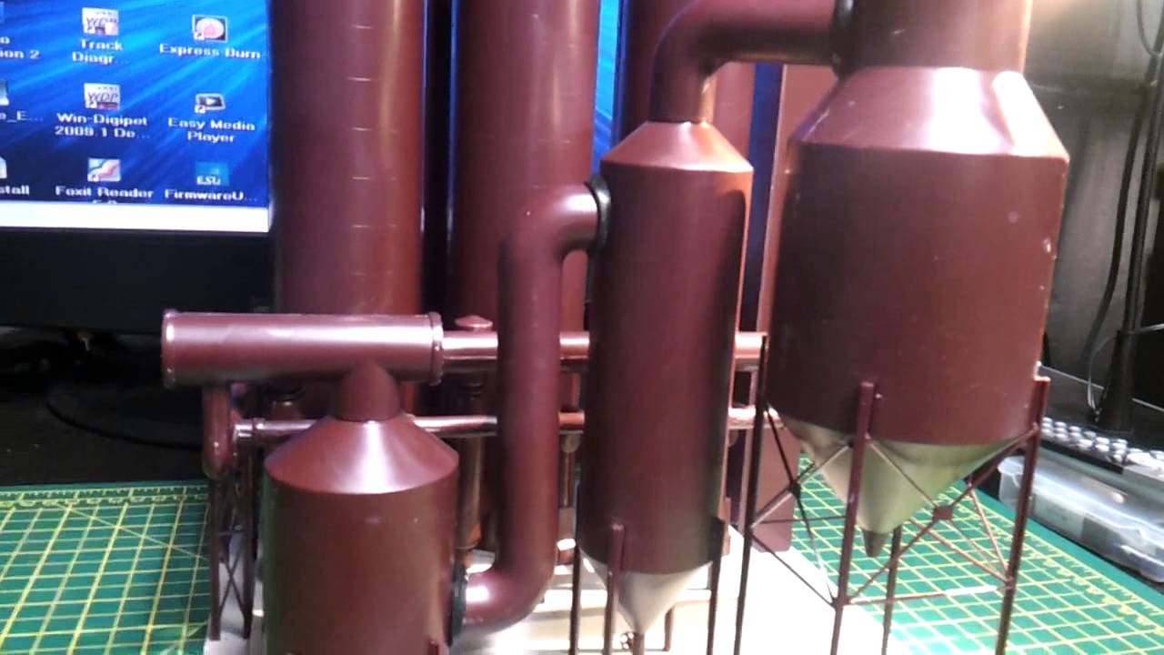 TRIX  BLAST FURNACE PART 4 (WALTHERS)