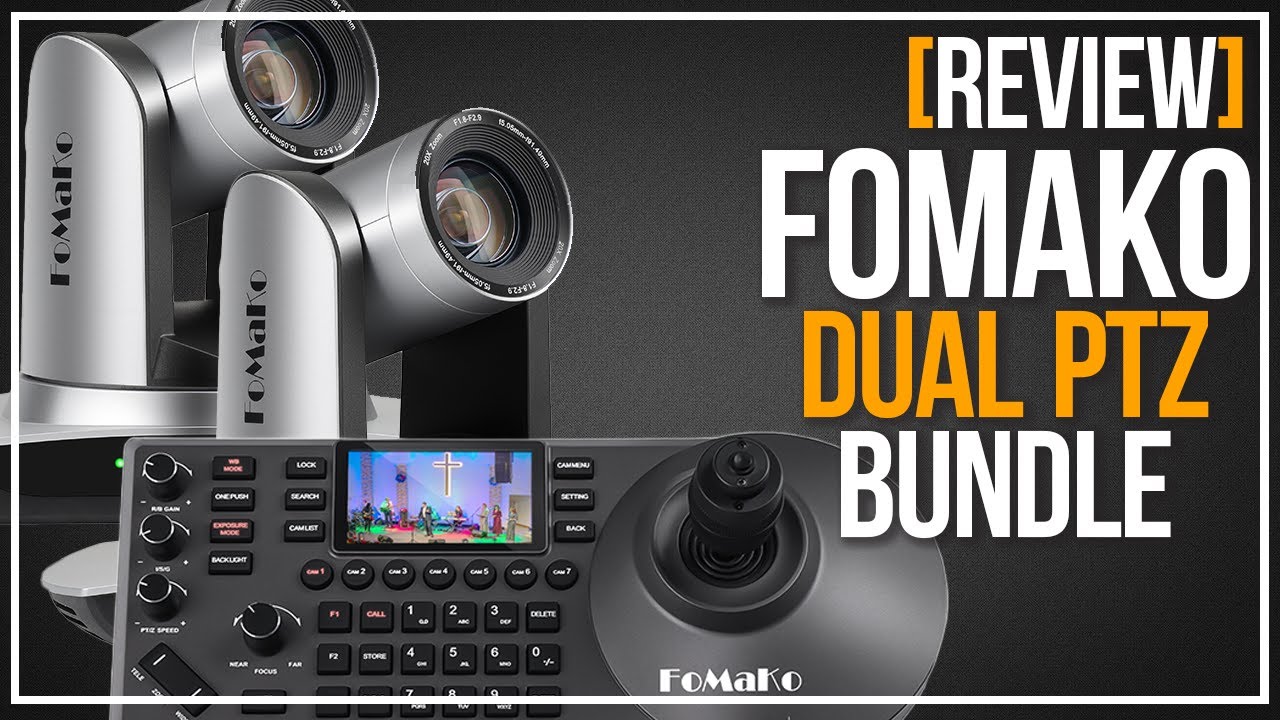 Комплект Fomako Dual PTZ и джойстика | Обзор