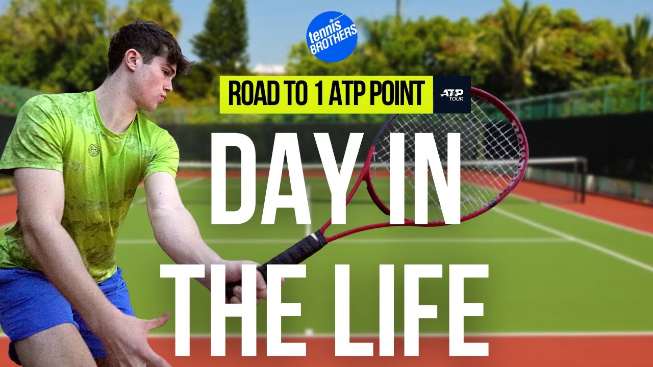 Day In The Life Of An Aspiring Tennis Proessional | Road To 1 ATP Point | Ep 13