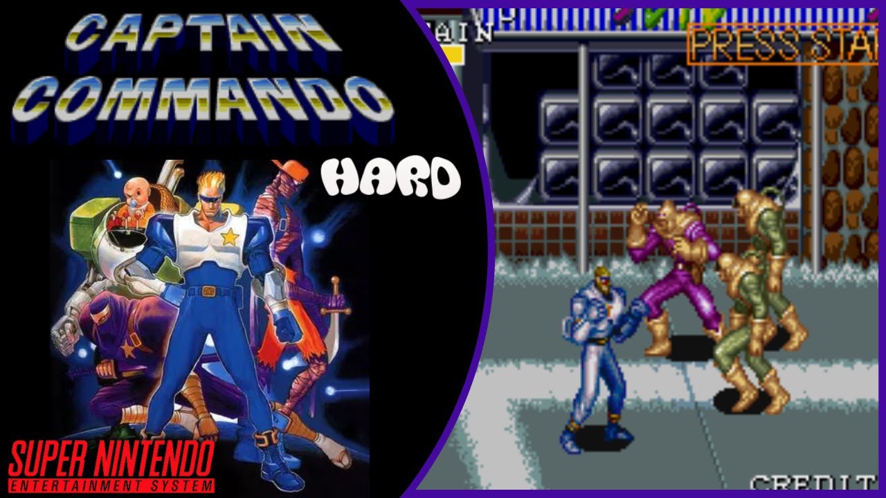 CAPTAIN COMMANDO (SNES) - HARD NO DEATH - ЗАКОНЧИТЬ ВСЕХ