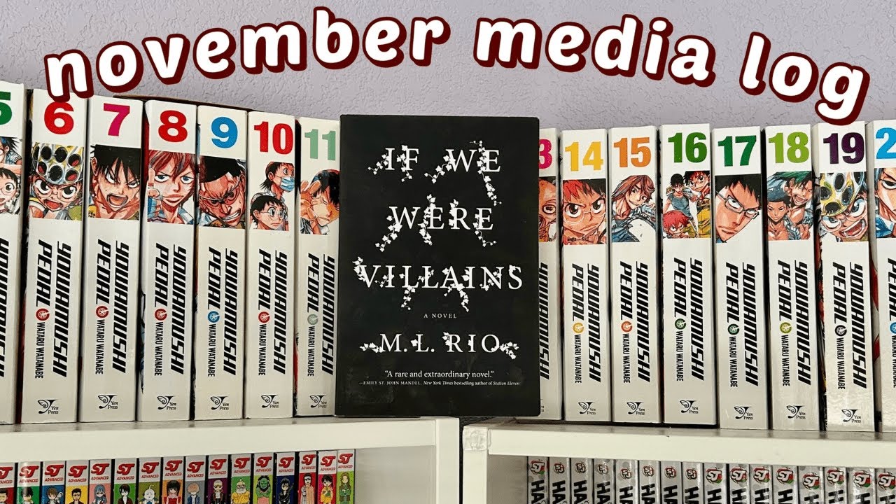 november media log (manga, books, music)