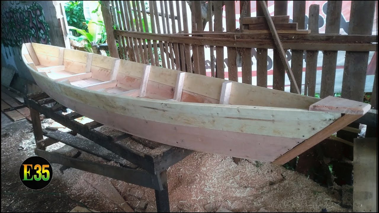 cara cepat membuat perahu jukong