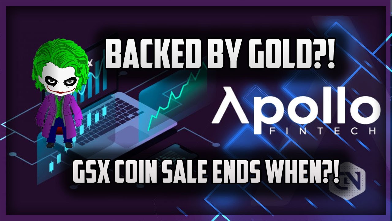 THE #1 GOLD BACKED COIN | GSX COIN SALE ENDS SOON | APOLLO FINTECH REVIEW