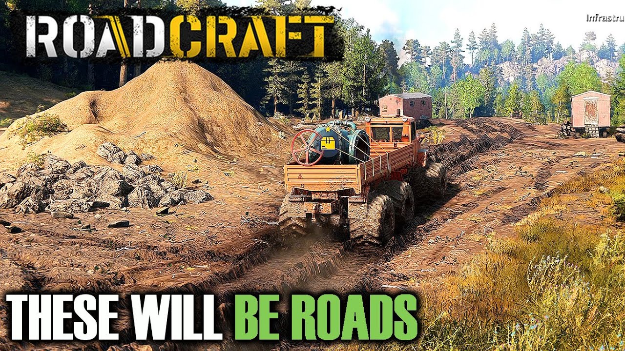 Лучшее место в ROADCRAFT для строительства дорог — дополнение Rebuild Expansion DLC.