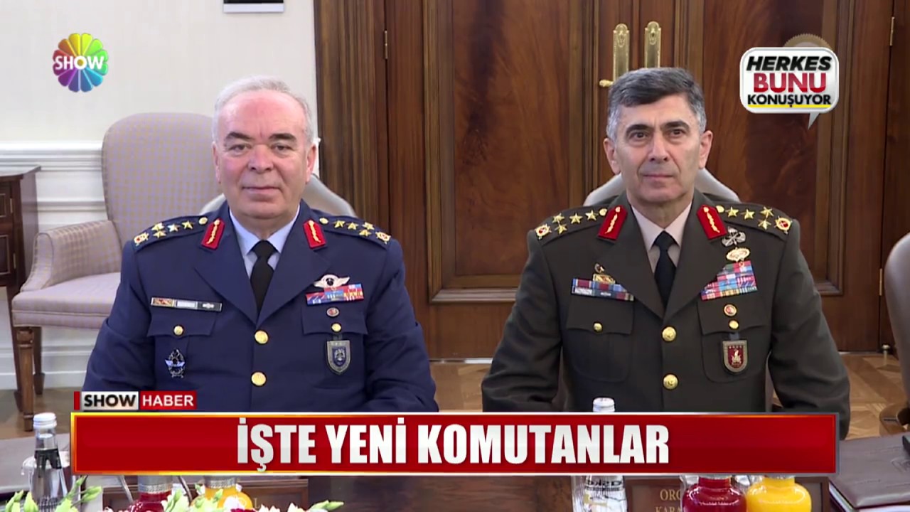 İşte yeni komutanlar