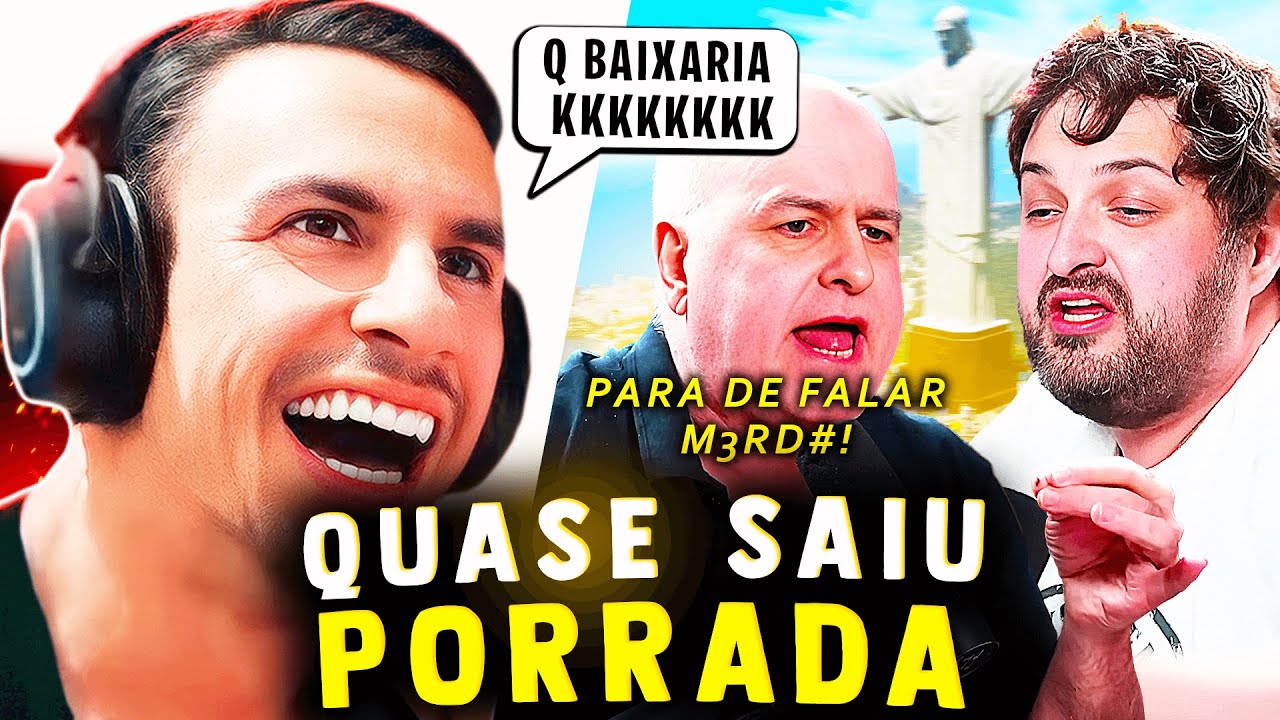 SUPER XANDÃO REAGINDO - RUBÃO E PAULO KOGOS PERDEM O CONTROLE EM DEBATE!