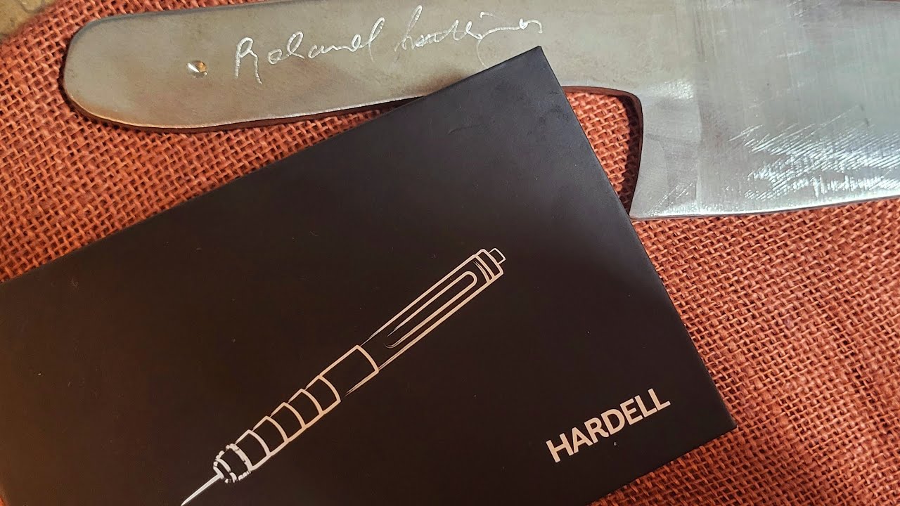 The Hardell Engraving Pen!
